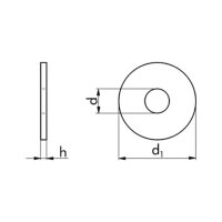 Unterlegscheibe A2 DIN 9021