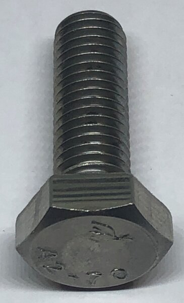 Sechskantschraube A2 Vollgewinde DIN 933