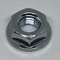 Sechskantmutter mit Sperrverzahnung verzinkt DIN 6923