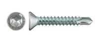 Bohrschraube Senkkopf verzinkt Torx DIN 7504-P